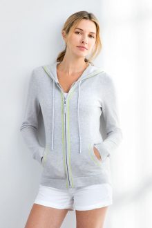 Zip Hoodie - Kinross Cashmere