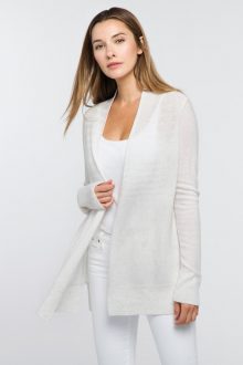 Easy Rib Cardigan - Kinross Cashmere