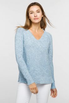 Garter Stitch Vee - Kinross Cashmere