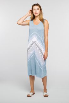 Tie Dye Dress - Kinross Cashmere