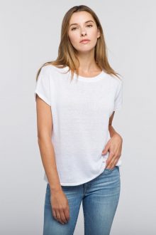 Cap Sleeve Tee - Kinross Cashmere