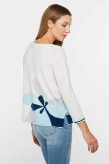 Floral Pullover - Kinross Cashmere