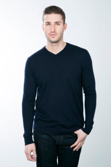 Kinross Cashmere | Worsted V-neck