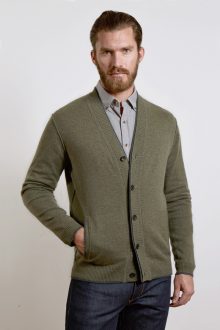 Gmt Dyed Qtr Zip Mock Kinross Cashmere