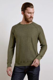 Gmt Dyed Qtr Zip Mock Kinross Cashmere