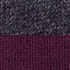 Kinross Cashmere | Charcoal/Burgundy